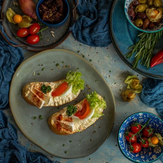 Chlebíček s hermelínem